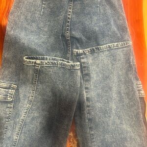 Classic Blue Women's Denim Overalls